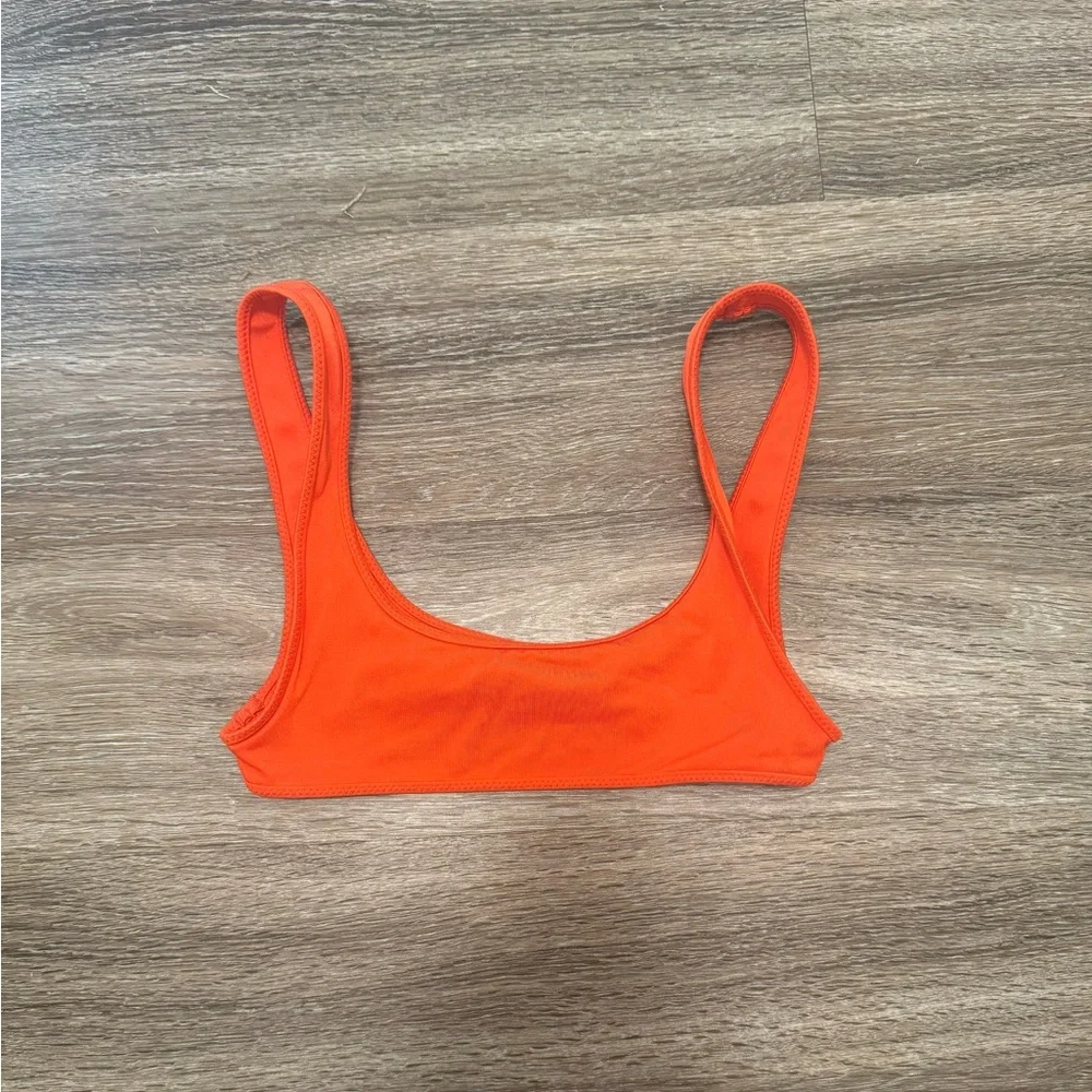 Triangl Swimwear Gia Orange Bikini Top | Women’s Small - Picture 2 of 8